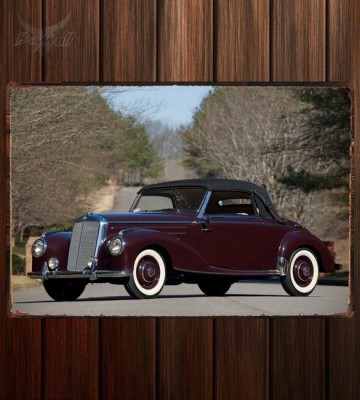 Металлическая табличка Mercedes-Benz 220 Cabriolet A (W187)